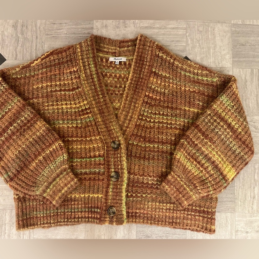 Madewell Button Up Knit Cardigan